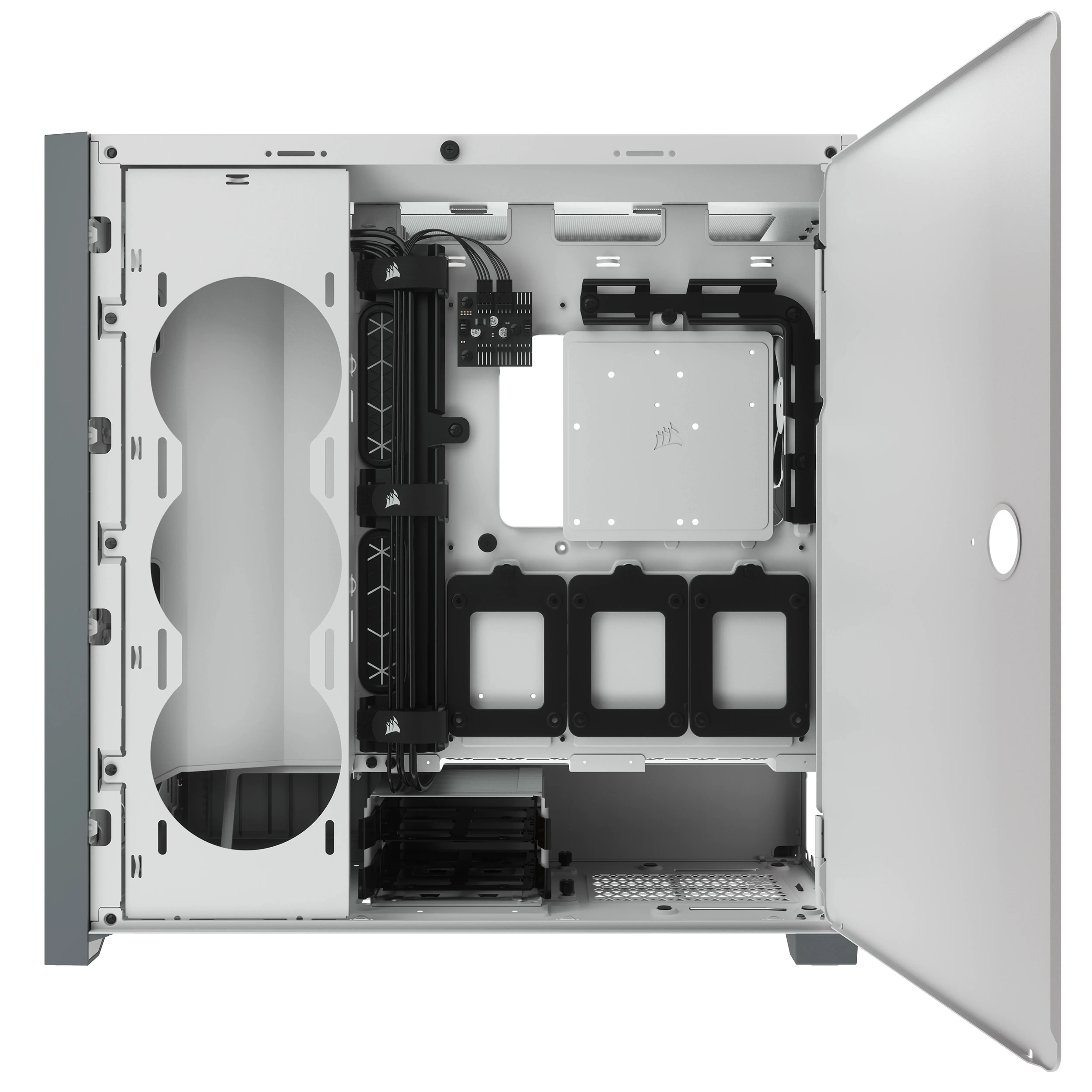 Corsair Geh Midi 5000D TG (Tempered Glass) White