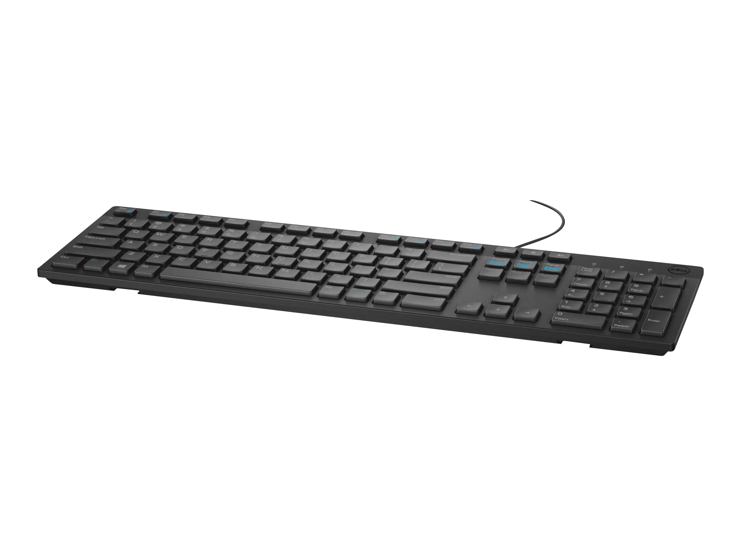 Dell Tastatur KB216 USB QWERTY Schwarz