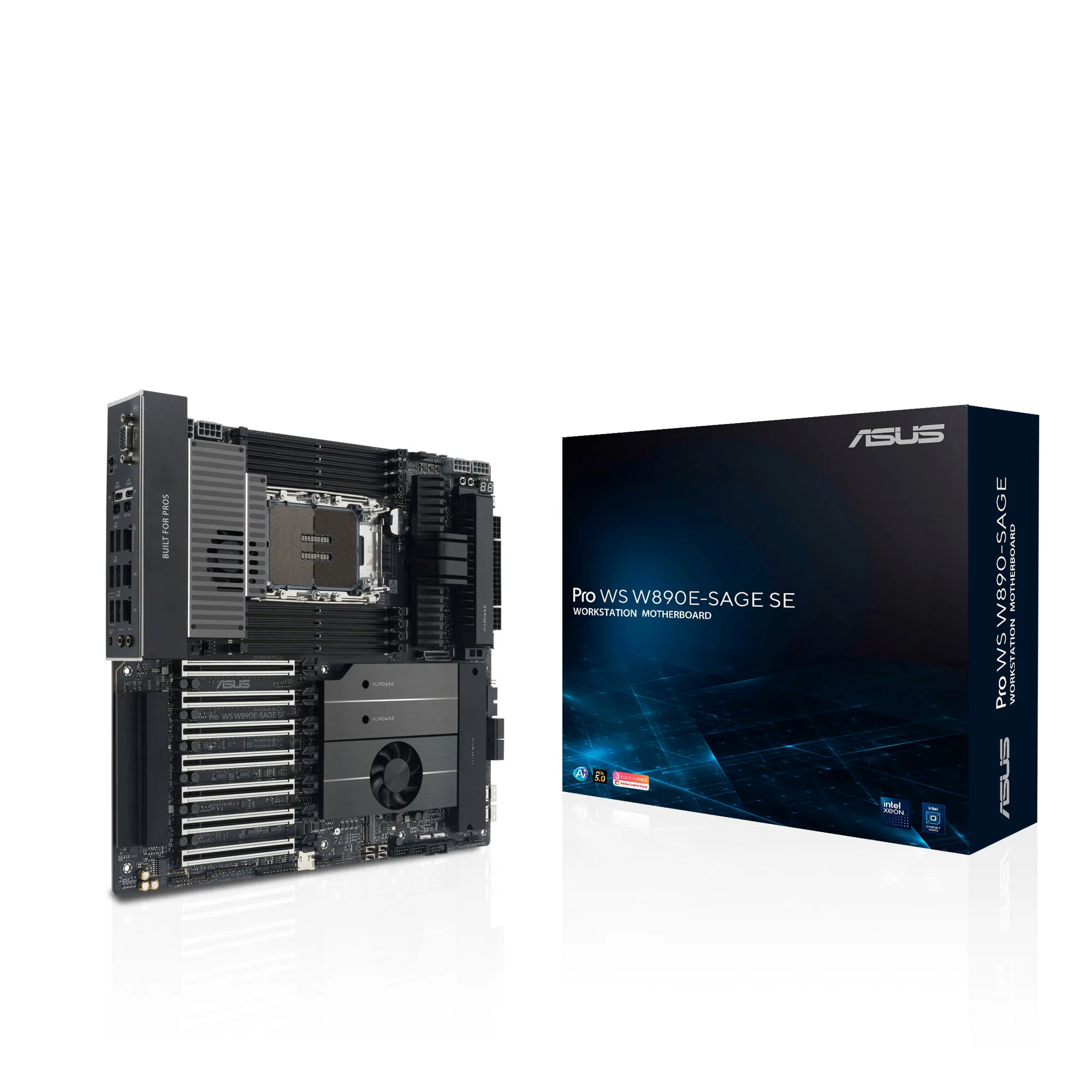 ASUS Pro WS W890E-SAGE SE Intel W890 LGA 4710-2 EEB – Bild 1