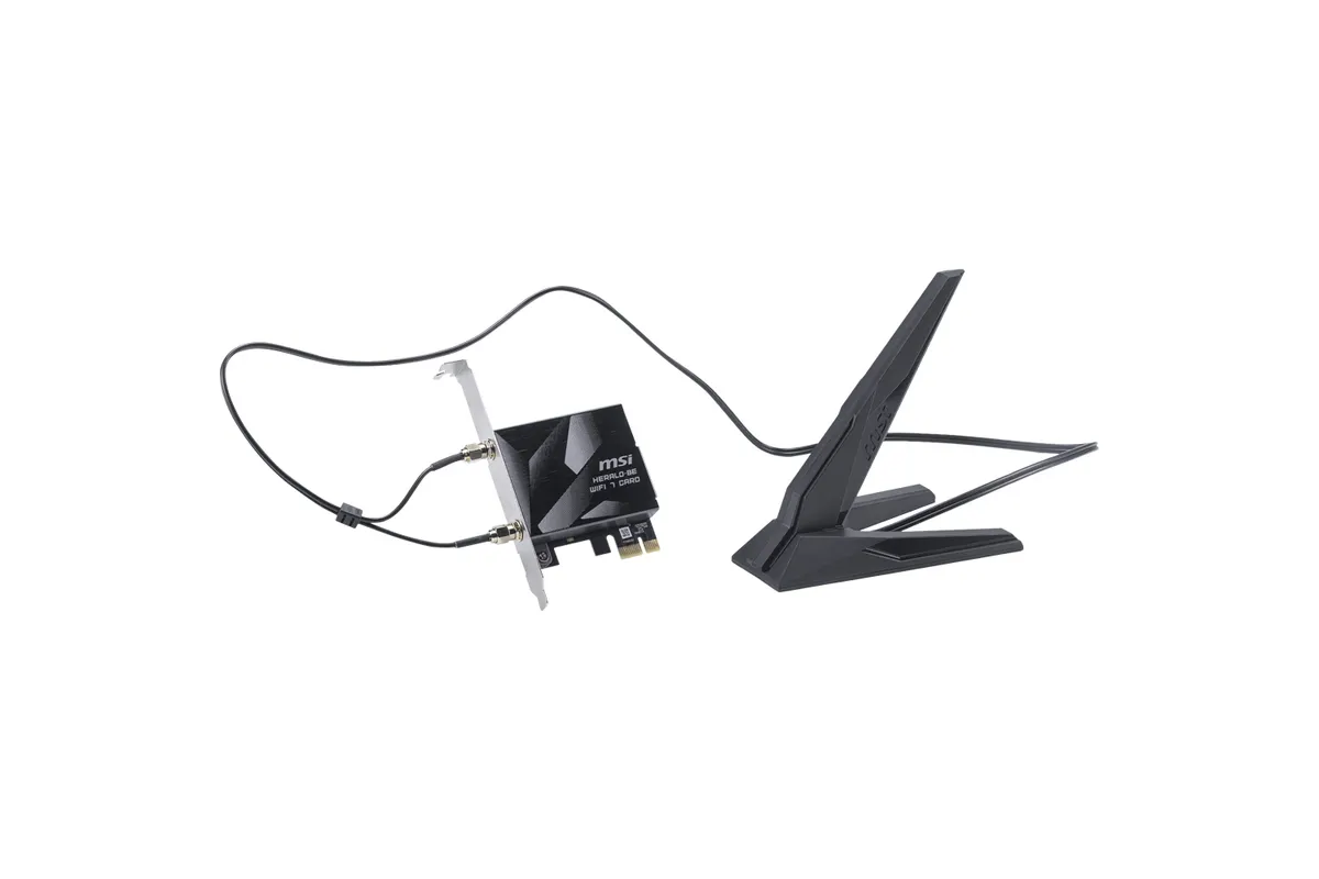 MSI Herald BE9400 WiFi7 PCIe x1 card (Bulk)