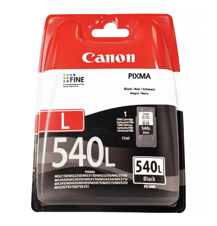 Canon PG-540L Druckerpatrone 1 Stück(e) Original Schwarz – Bild 1