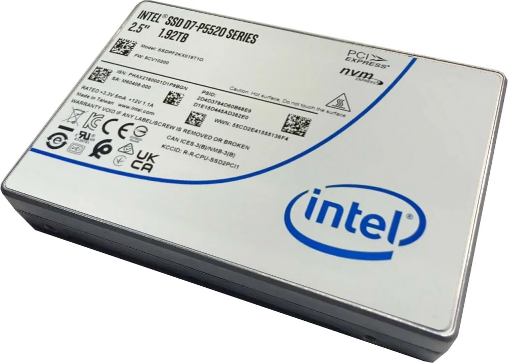 Lenovo 4XB7A13631 Internes Solid State Drive 15 TB 2.5" PCI Express 4.0 NVMe 3D TLC NAND – Bild 1