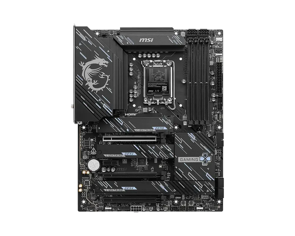 MSI Z890 GAMING PLUS WIFI6E Motherboard Intel Z890 LGA 1851 (Socket V1) ATX – Bild 1