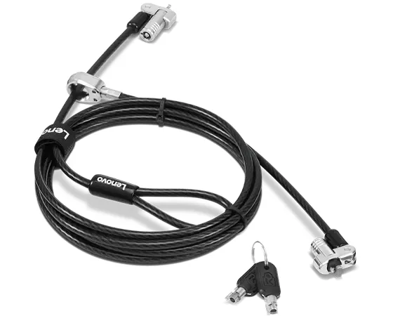 Lenovo 4XE1B81919 Kabelschloss Schwarz 1,8 m – Bild 1