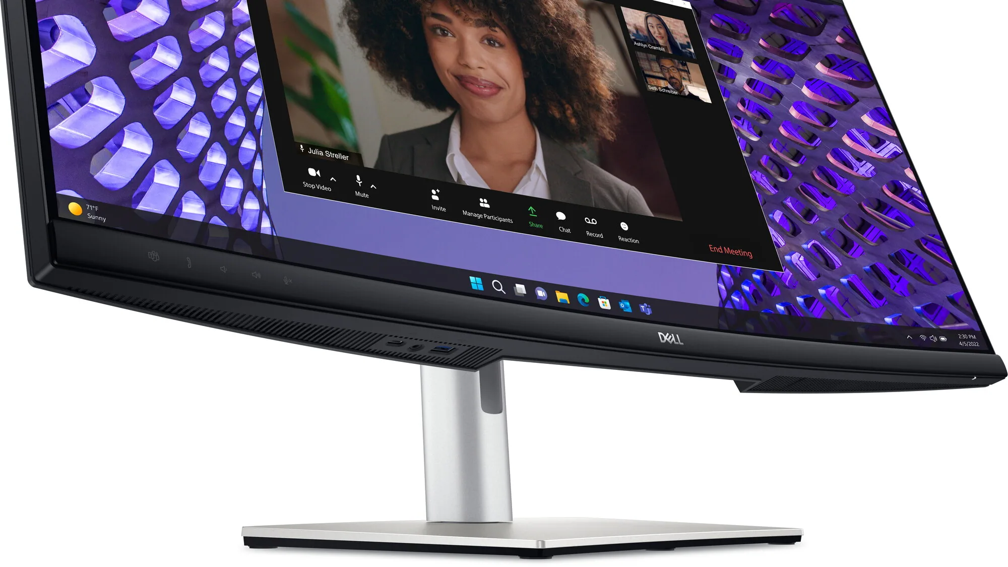 DELL P Series P3424WEB Computerbildschirm 86,7 cm (34.1") 3440 x 1440 Pixel Wide Quad HD LCD Schwarz – Bild 5