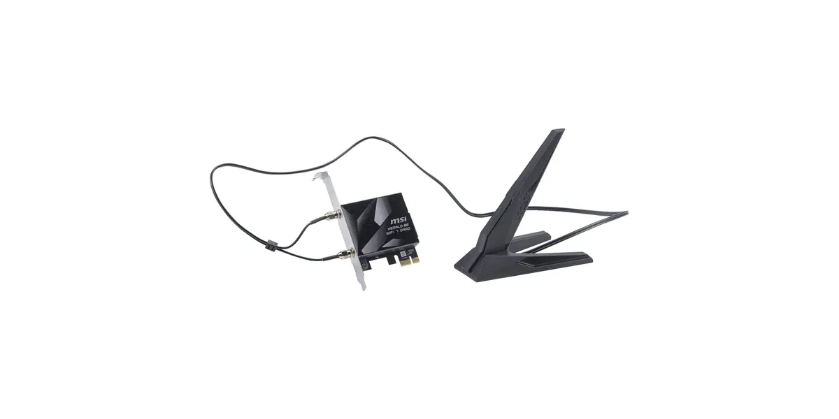 MSI Herald BE9400 WiFi7 PCIe x1 card (Bulk), PCIe-Card
