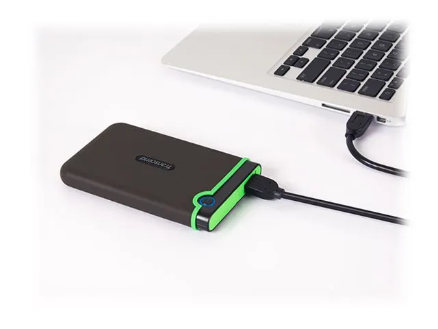 Transcend 6.3 cm 4 TB USB3.1 StoreJet 25M3S Iron Gray