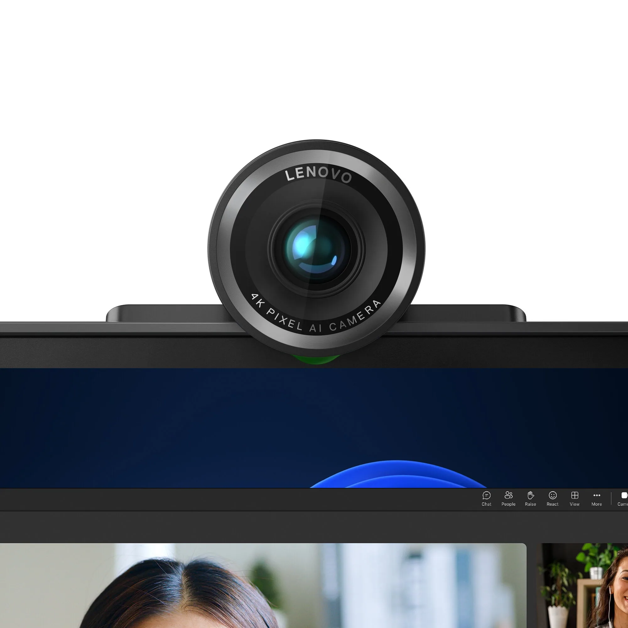 Lenovo 4XC1Q25246 Webcam 8 MP 1920 x 1080 Pixel USB-C Schwarz – Bild 4