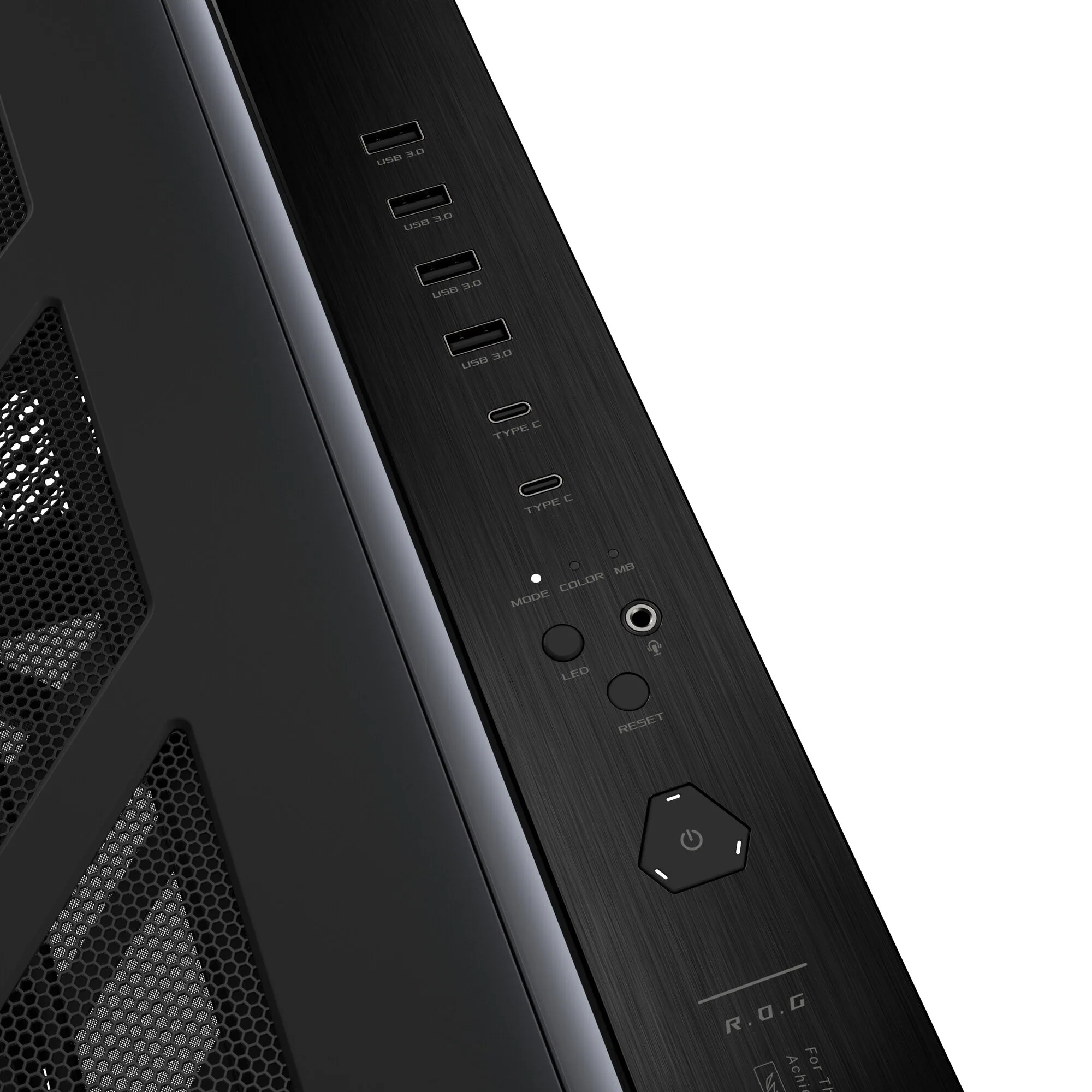 ASUS ROG CRONOX GR801 CURVE TG ARGB BLACK Midi Tower Schwarz – Bild 7