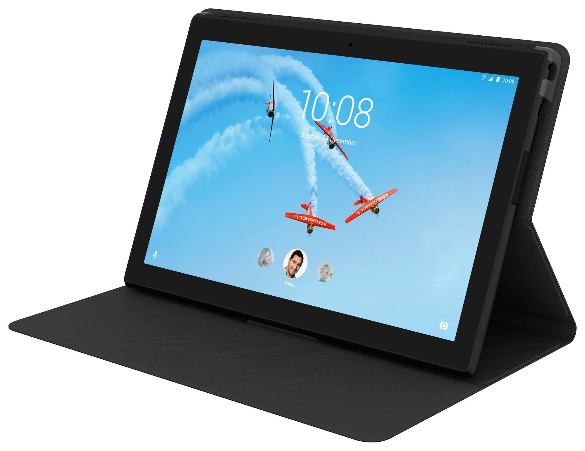 Lenovo ZG38C01774 Tablet-Schutzhülle 25,6 cm (10.1") Folio Schwarz – Bild 2