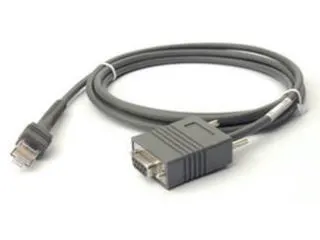 Zebra CBA-R01-S07PBR Serien-Kabel Grau 2,1336 m RS232 DB9