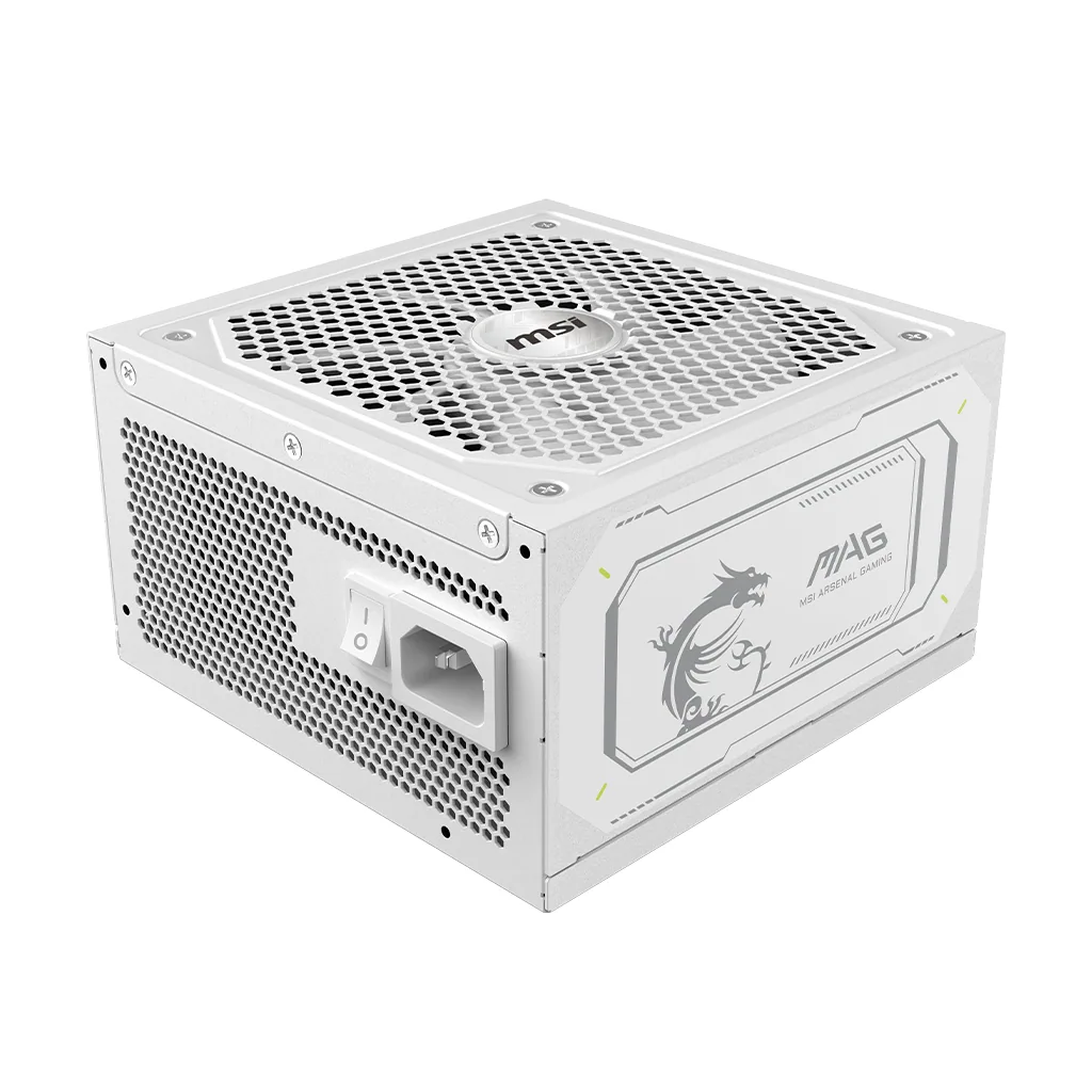 MSI MAG A1000GL PCIE5 WHITE Netzteil 1000 W 24-pin ATX ATX Weiß – Bild 5