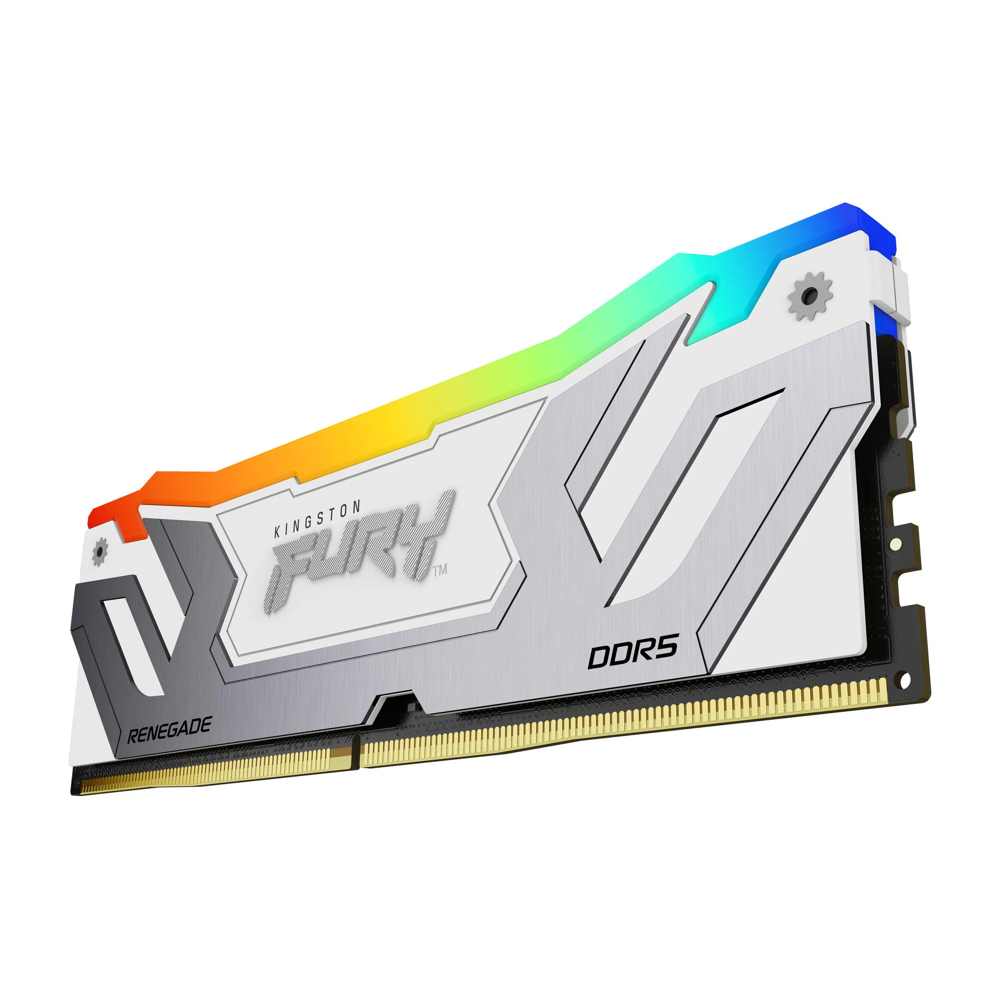 Kingston Technology FURY 48GB 8400MT/s DDR5 CL40 CUDIMM (2er-Kits) Renegade RGB Weiß XMP – Bild 6