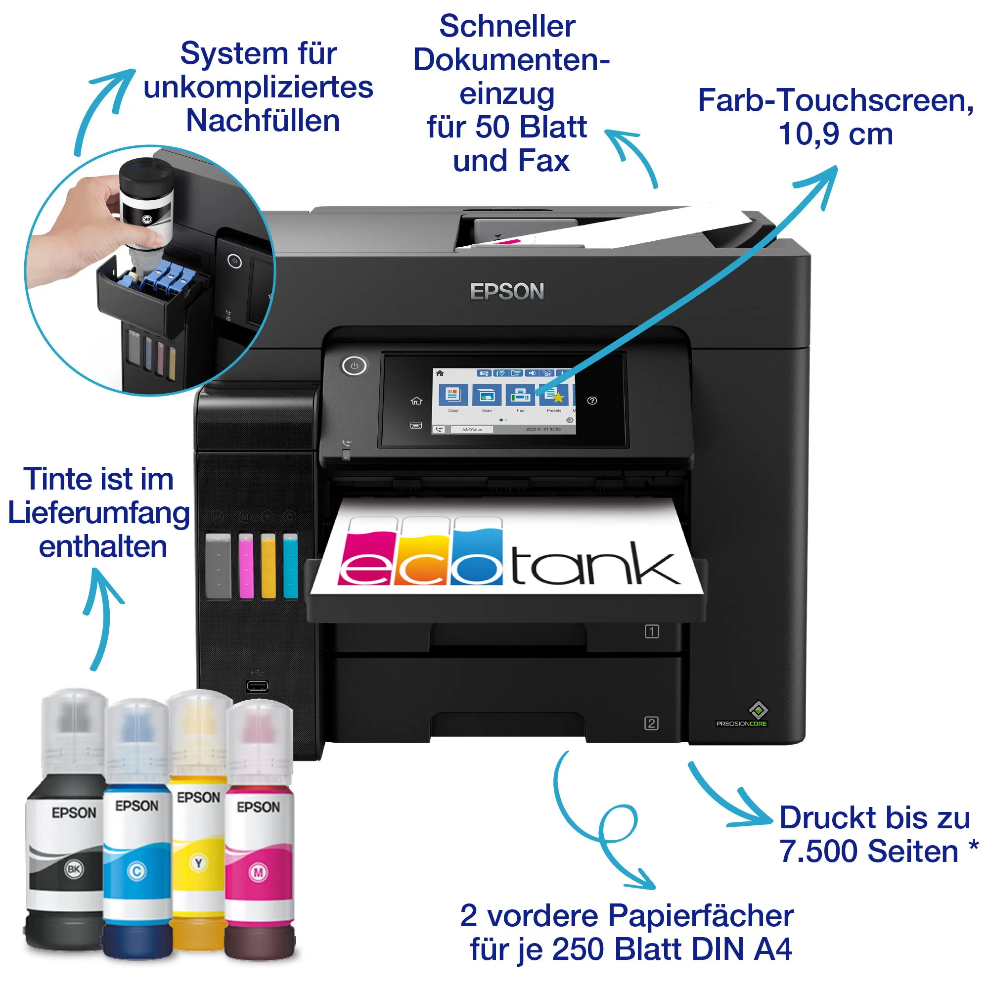 Epson EcoTank ET-5855 – Bild 2