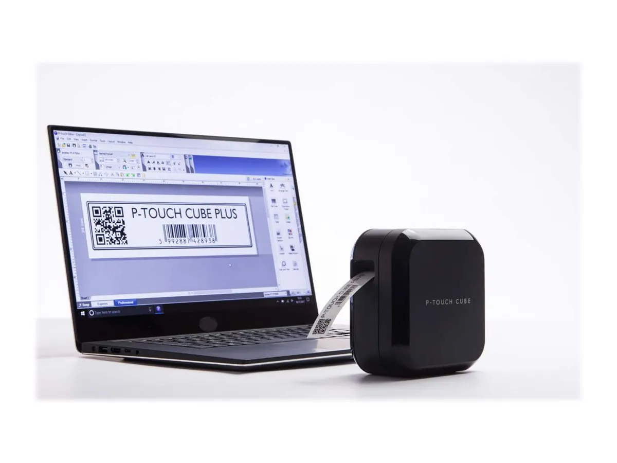 Brother P-touch P710BT  ( P-Touch Cube Plus ) schwarz