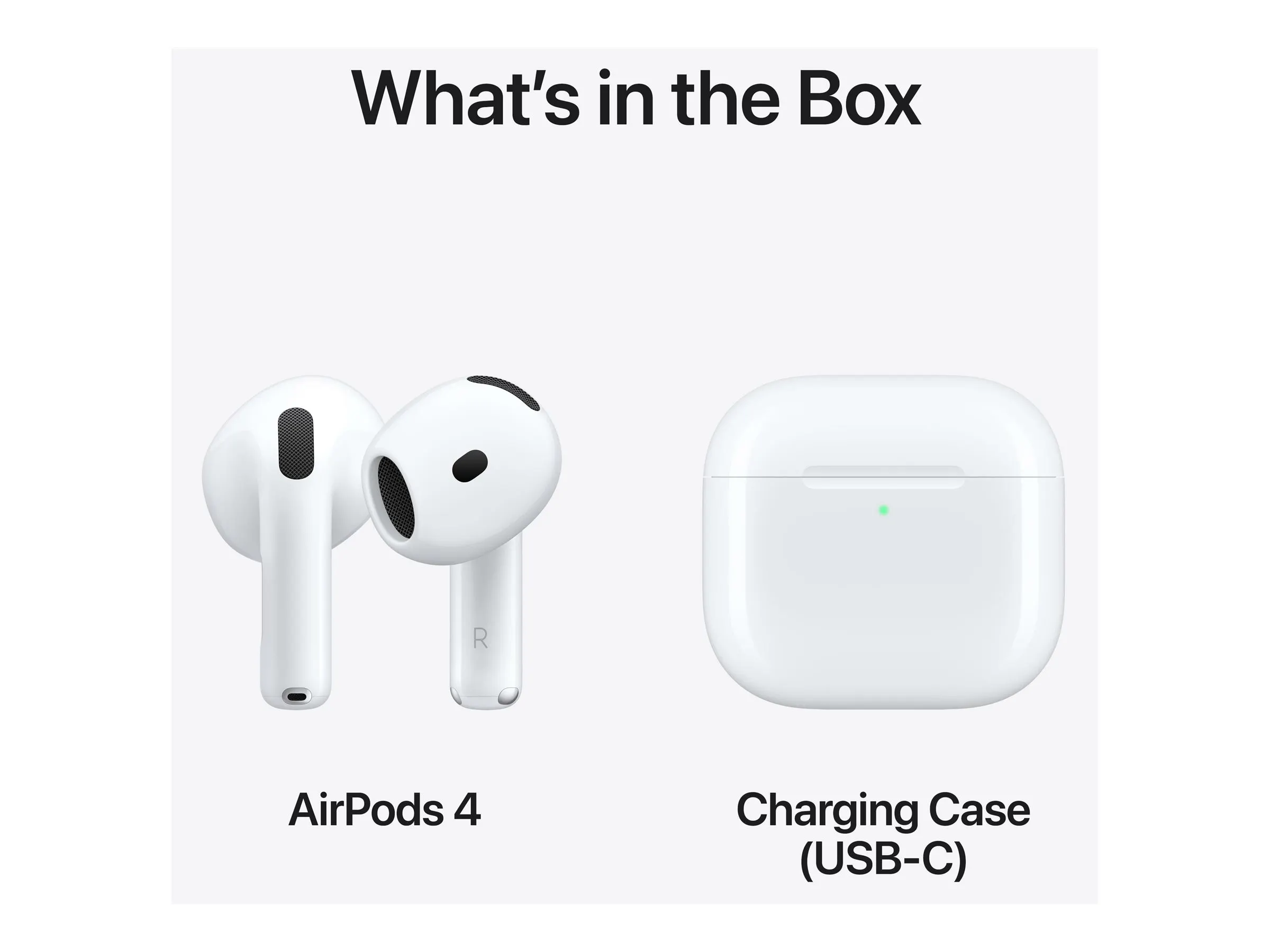 Apple AirPods (4.Gen.) mit aktiver Geräuschunterdrückung