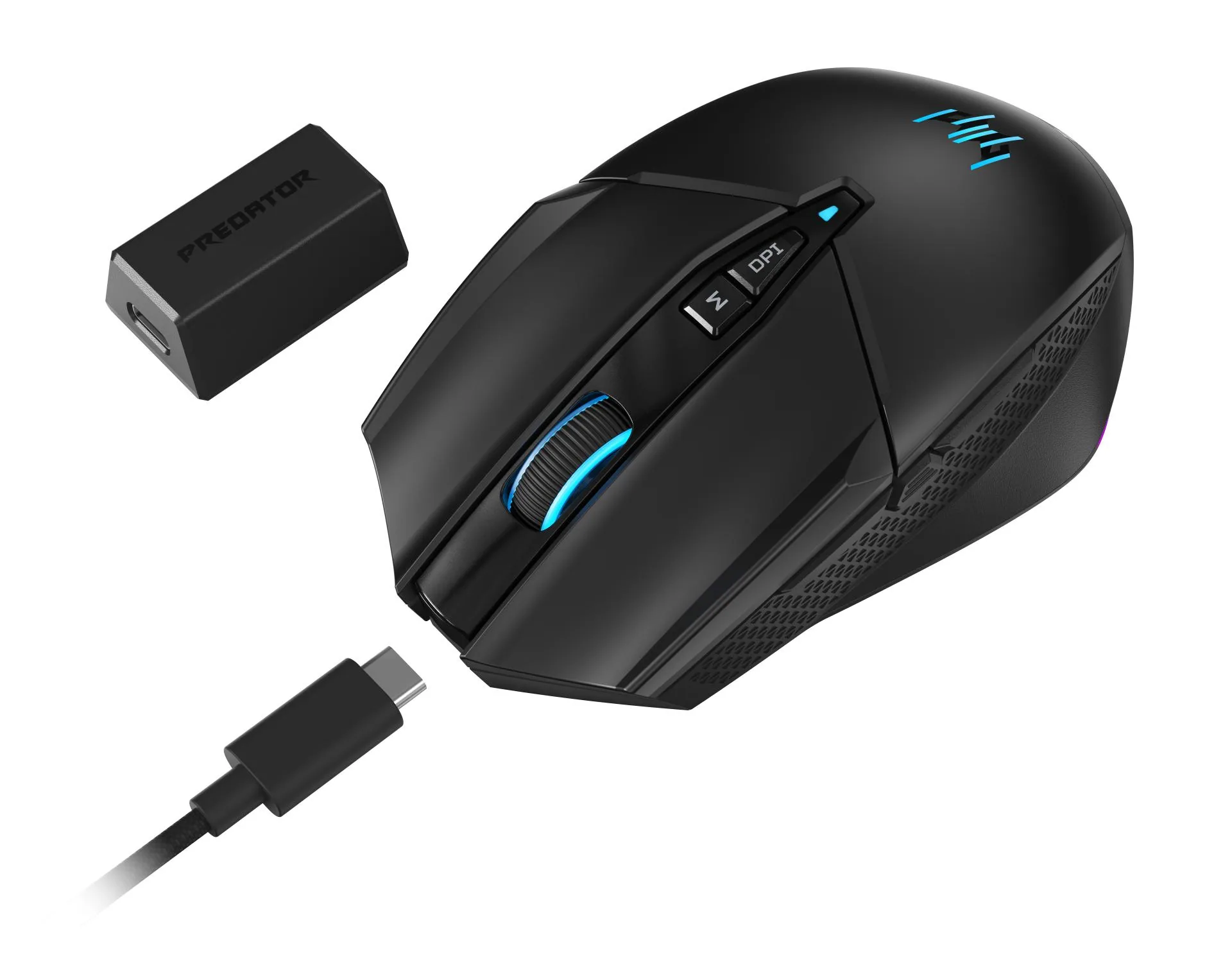 Acer Predator Cestus 535 Maus Gaming Beidhändig RF Wireless + Bluetooth Optisch 30000 DPI – Bild 6