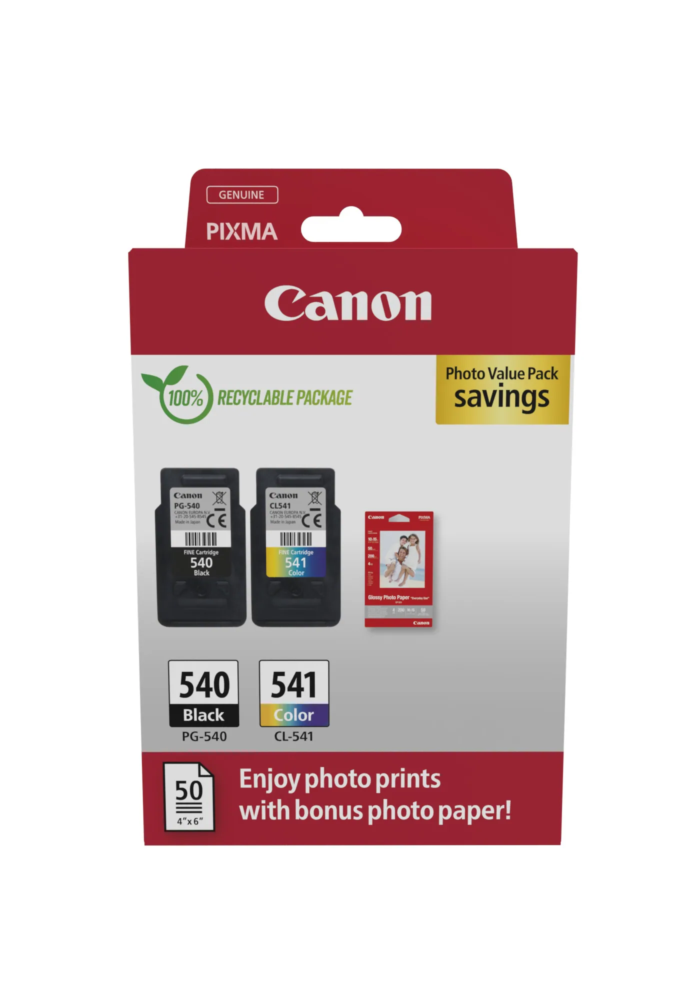 Canon PG-540/CL-541 Photo Value Pack – Bild 1