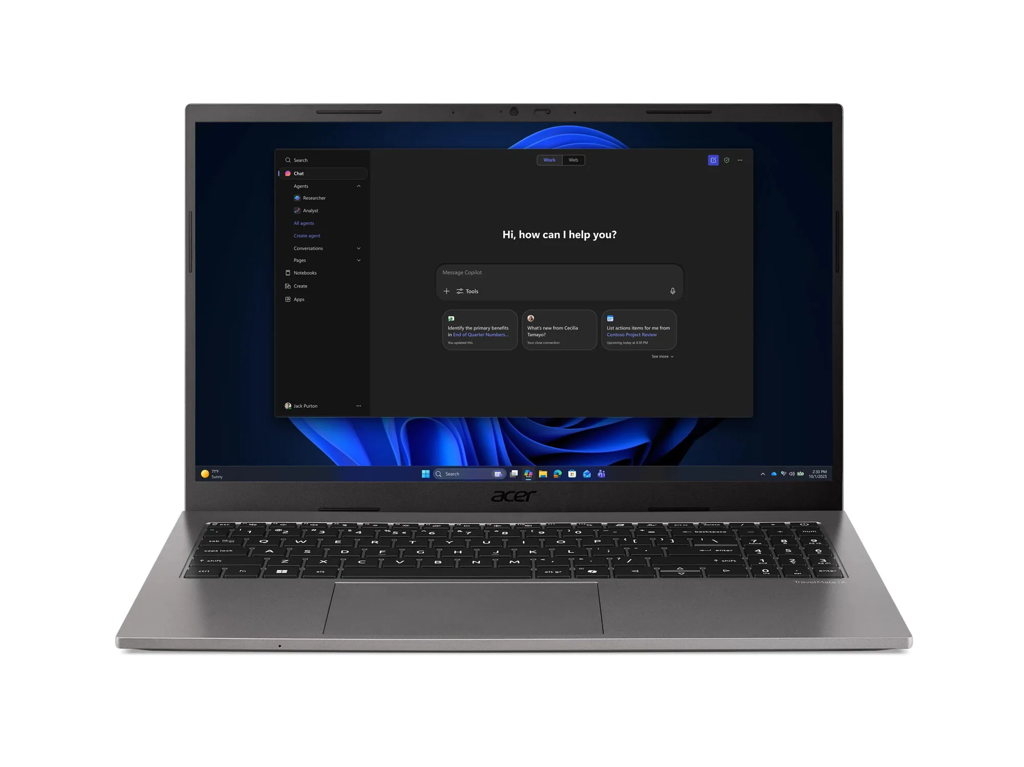 Acer TravelMate Notebook X2 15 TMX215-51-TCO TMX215-51-TCO-53BH – Bild 1