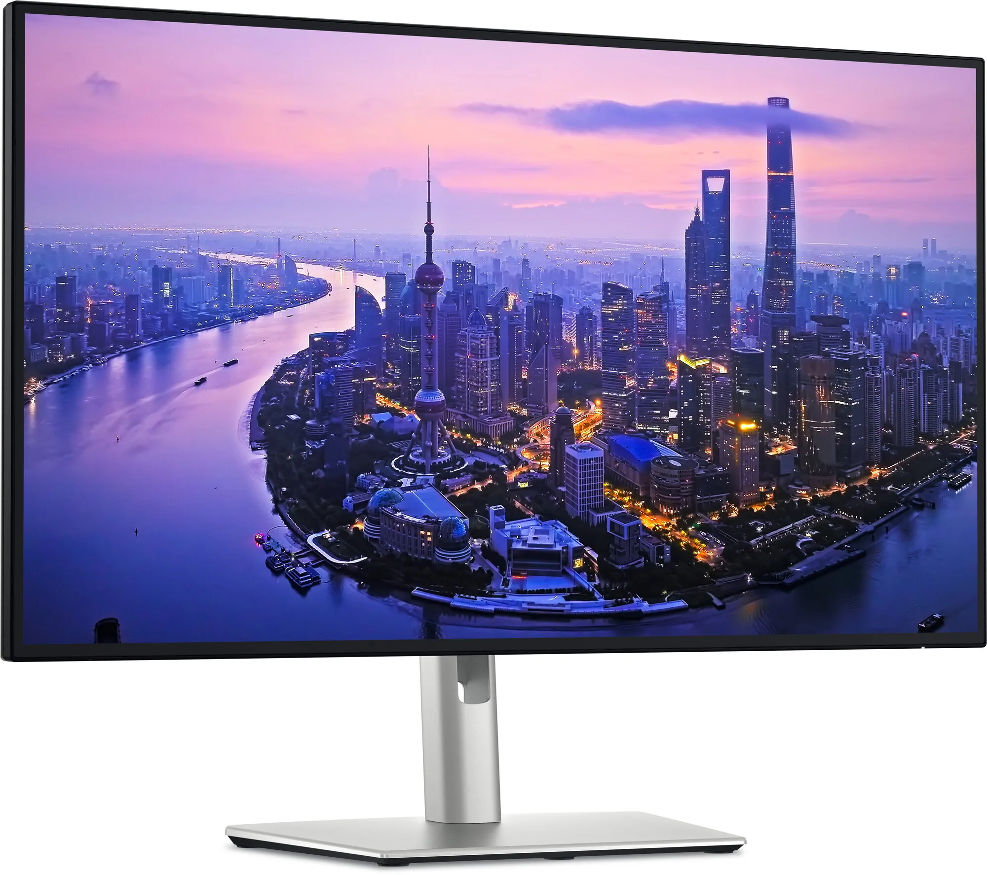 DELL UltraSharp U2725QE Computerbildschirm 68,6 cm (27") 3840 x 2160 Pixel 4K Ultra HD LCD Schwarz, Silber – Bild 1