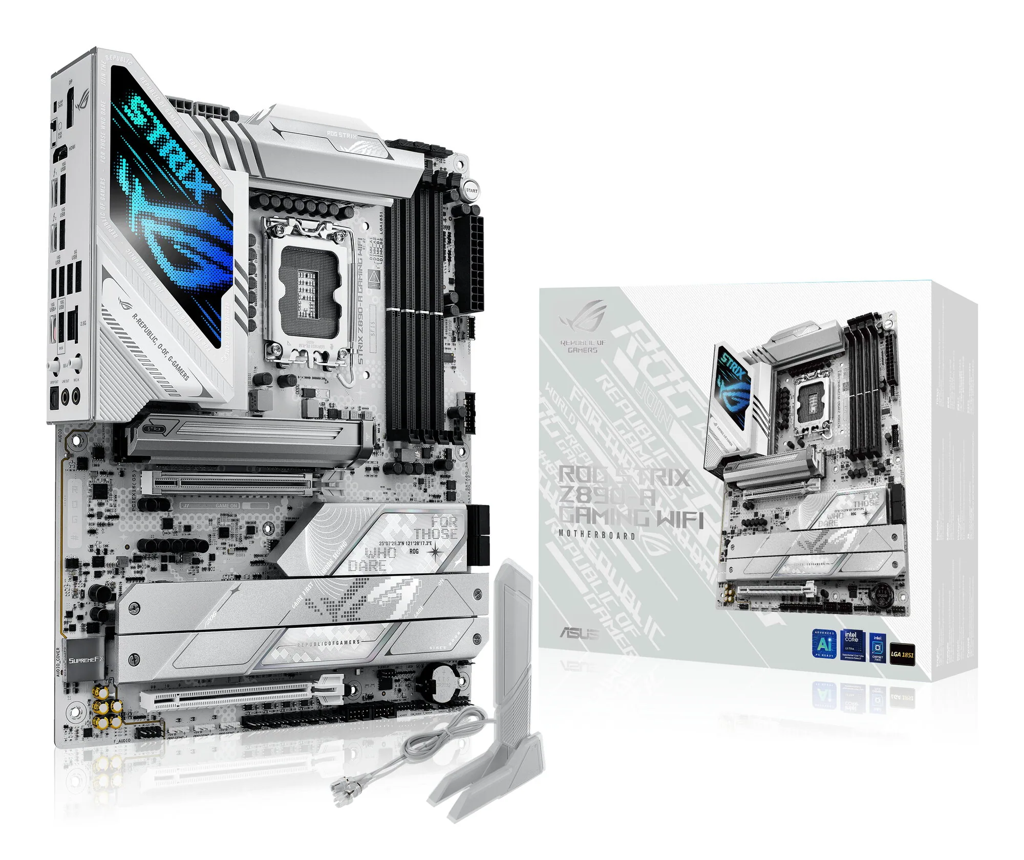 ASUS ROG STRIX Z890-A GAMING WIFI Intel Z890 LGA 1851 (Socket V1) ATX – Bild 1