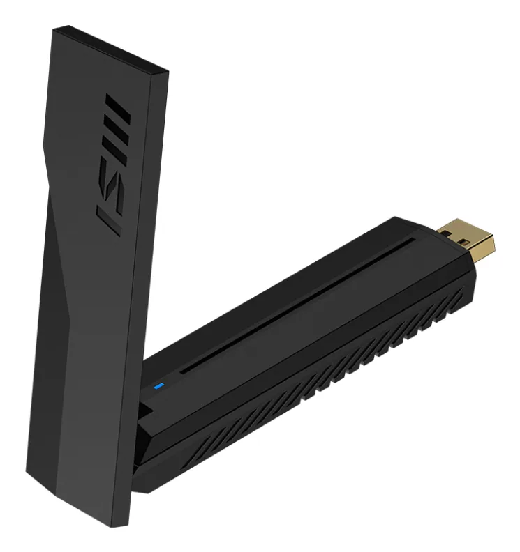 MSI BE6500 WiFi7 USB Stick - Dongle WLAN 2880 Mbit/s – Bild 2