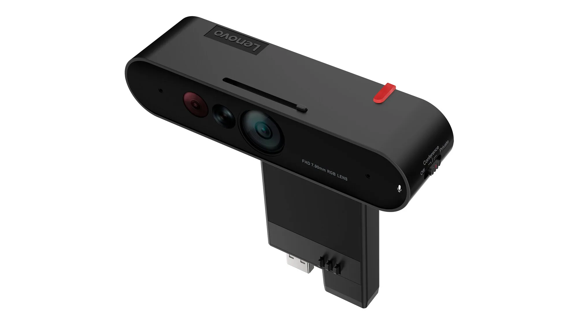 Lenovo ThinkVision MC60 (S) Webcam 1920 x 1080 Pixel USB 2.0 Schwarz – Bild 2