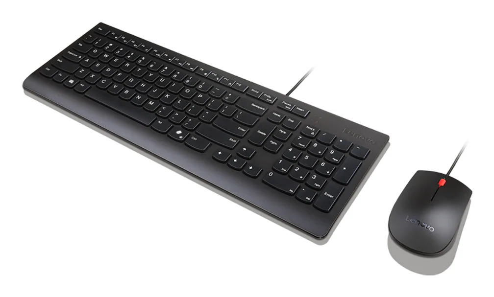 Lenovo 4X31R64414 Tastatur Maus enthalten Universal USB Deutsch Schwarz – Bild 3