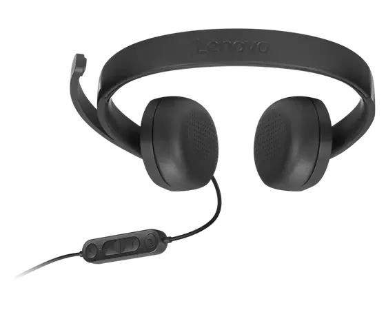 Lenovo 4XD1P83425 Kopfhörer & Headset Kabelgebunden Kopfband Anrufe/Musik USB Typ-A Schwarz – Bild 5