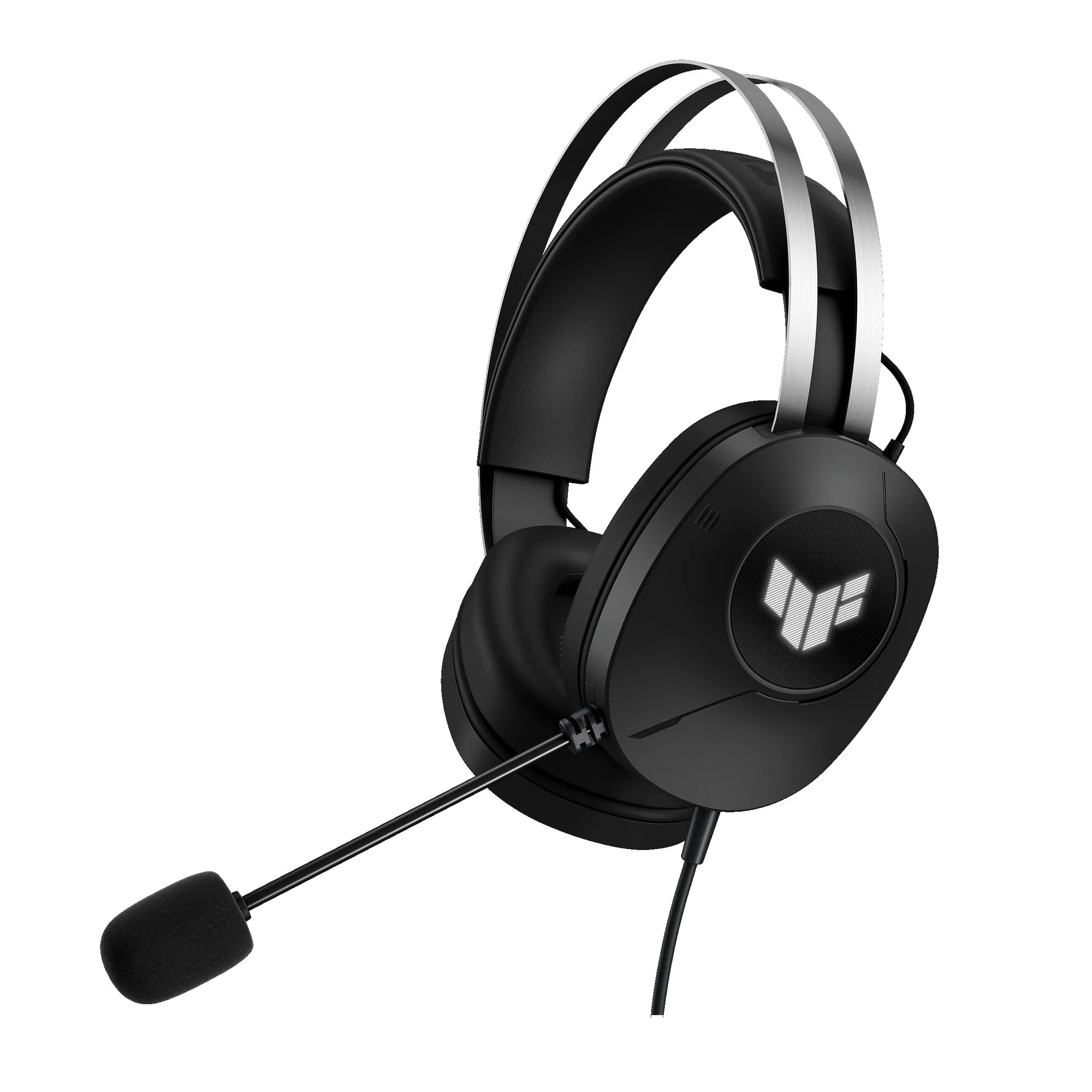 ASUS TUF Gaming H1 Gen II Kopfhörer Kabelgebunden Kopfband USB Typ-A Schwarz – Bild 1