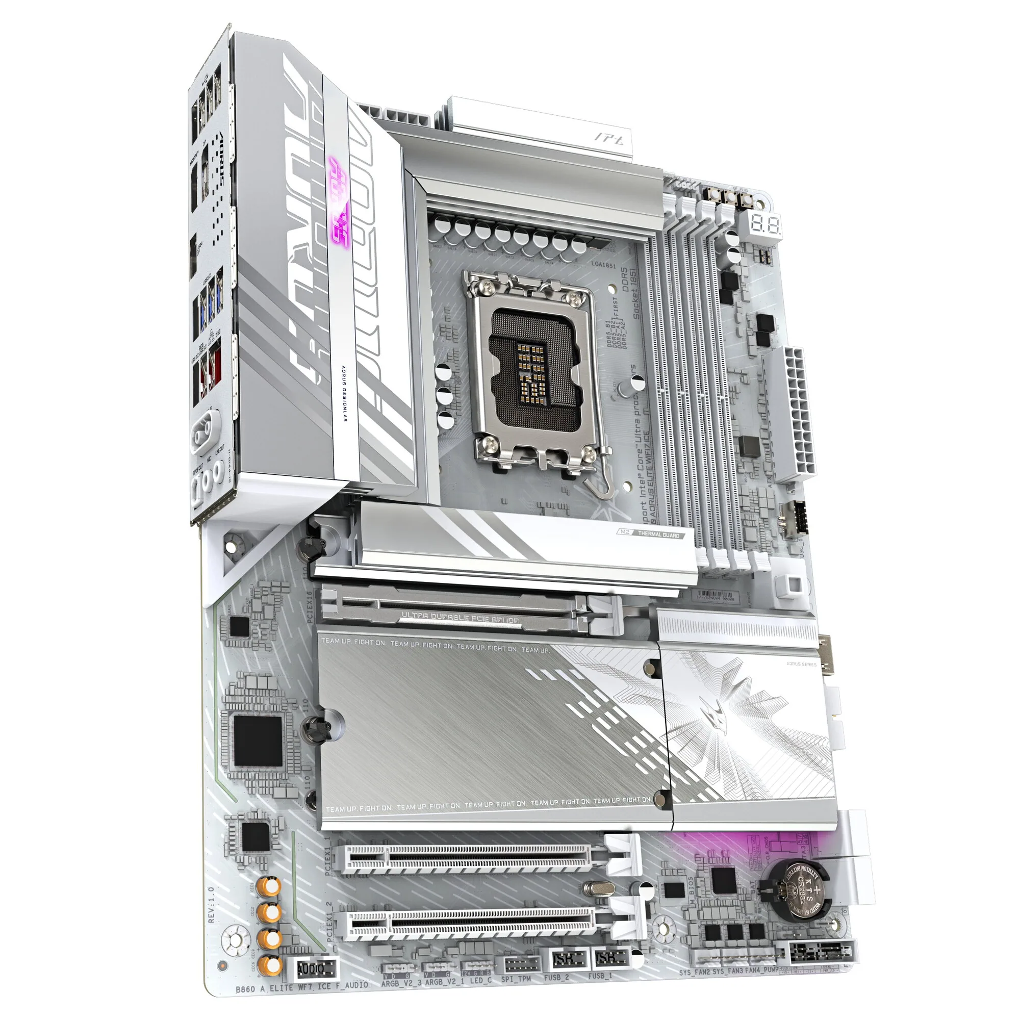 GIGABYTE B860 AORUS ELITE WIFI7 ICE Mainboard – Bild 3