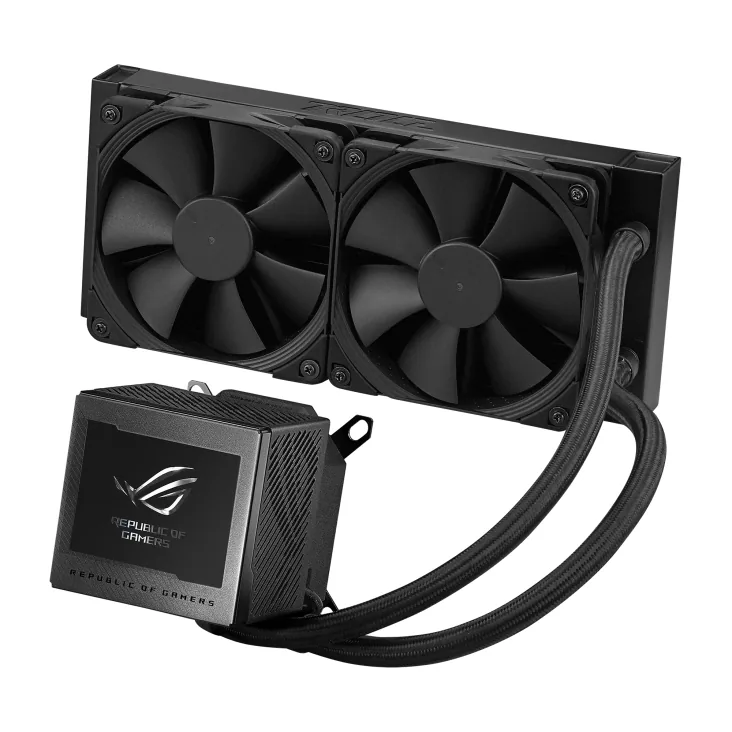 ASUS ROG RYUJIN III 240 Prozessor All-in-One-Flüssigkeitskühler 12 cm Schwarz 1 Stück(e) – Bild 1
