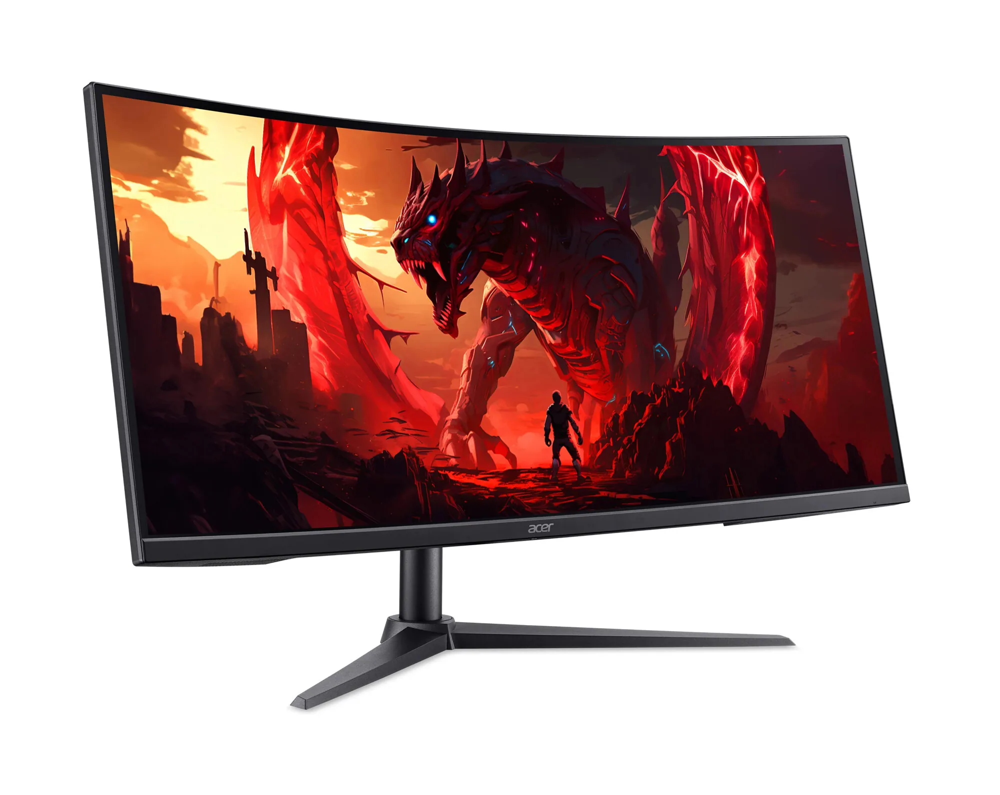 Acer NITRO XZ0 XZ340CURW0bmiiphx Computerbildschirm 86,4 cm (34") 3440 x 1440 Pixel UltraWide Quad HD LCD Schwarz – Bild 2