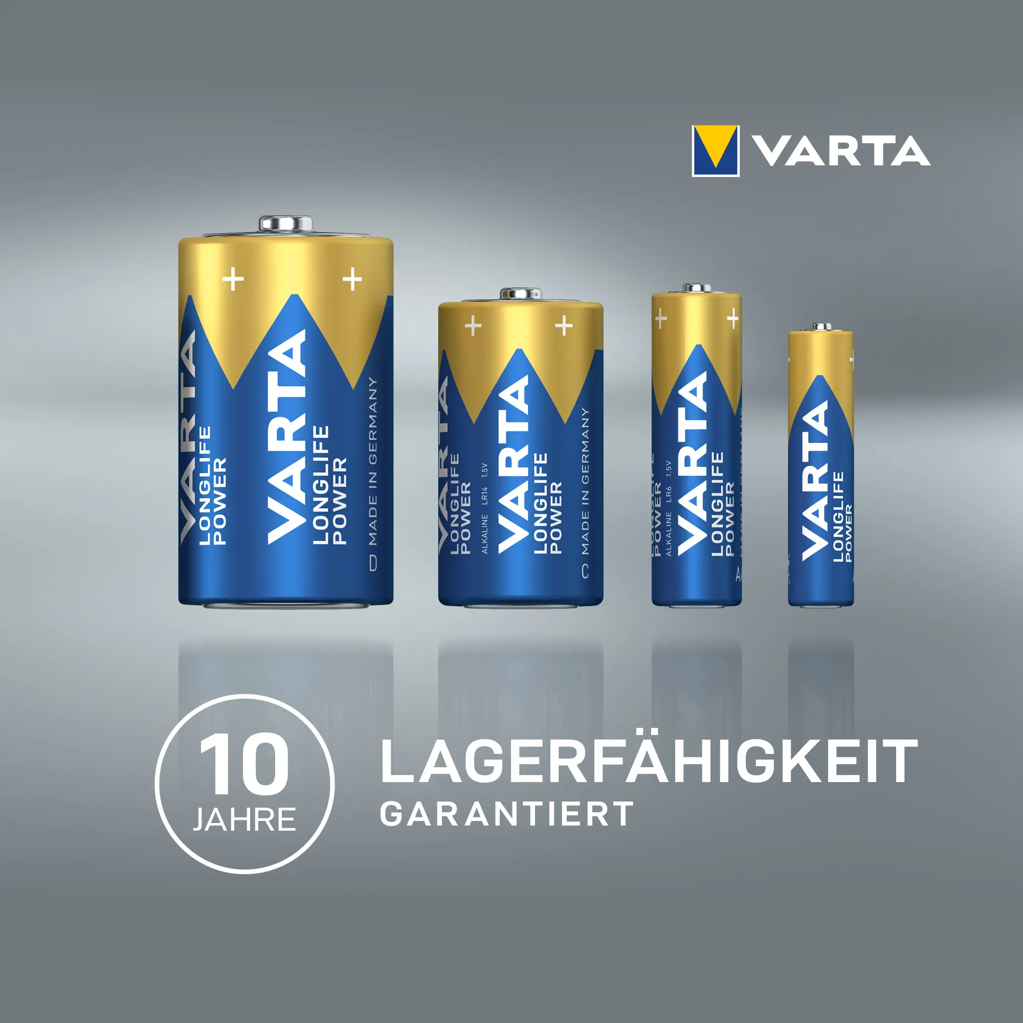 Varta Batterie LONGLIFE Power D Mono NEU 2 Stück