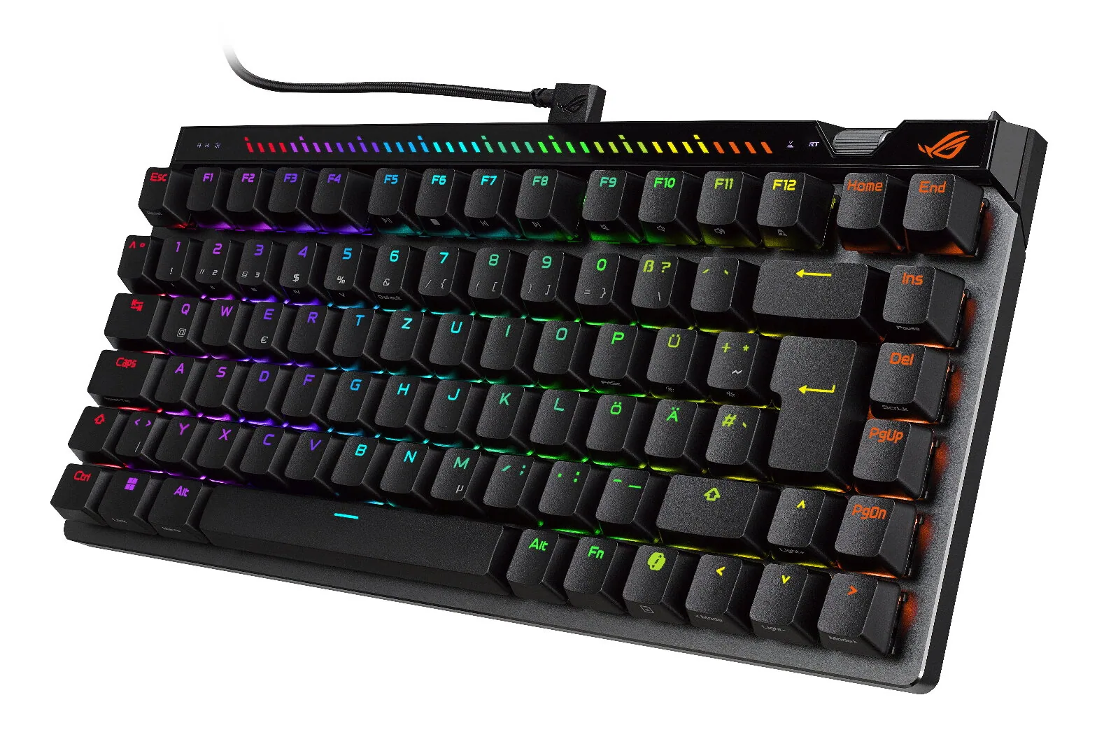 ASUS ROG Falchion Ace 75 HE Tastatur Gaming USB Schwarz – Bild 2