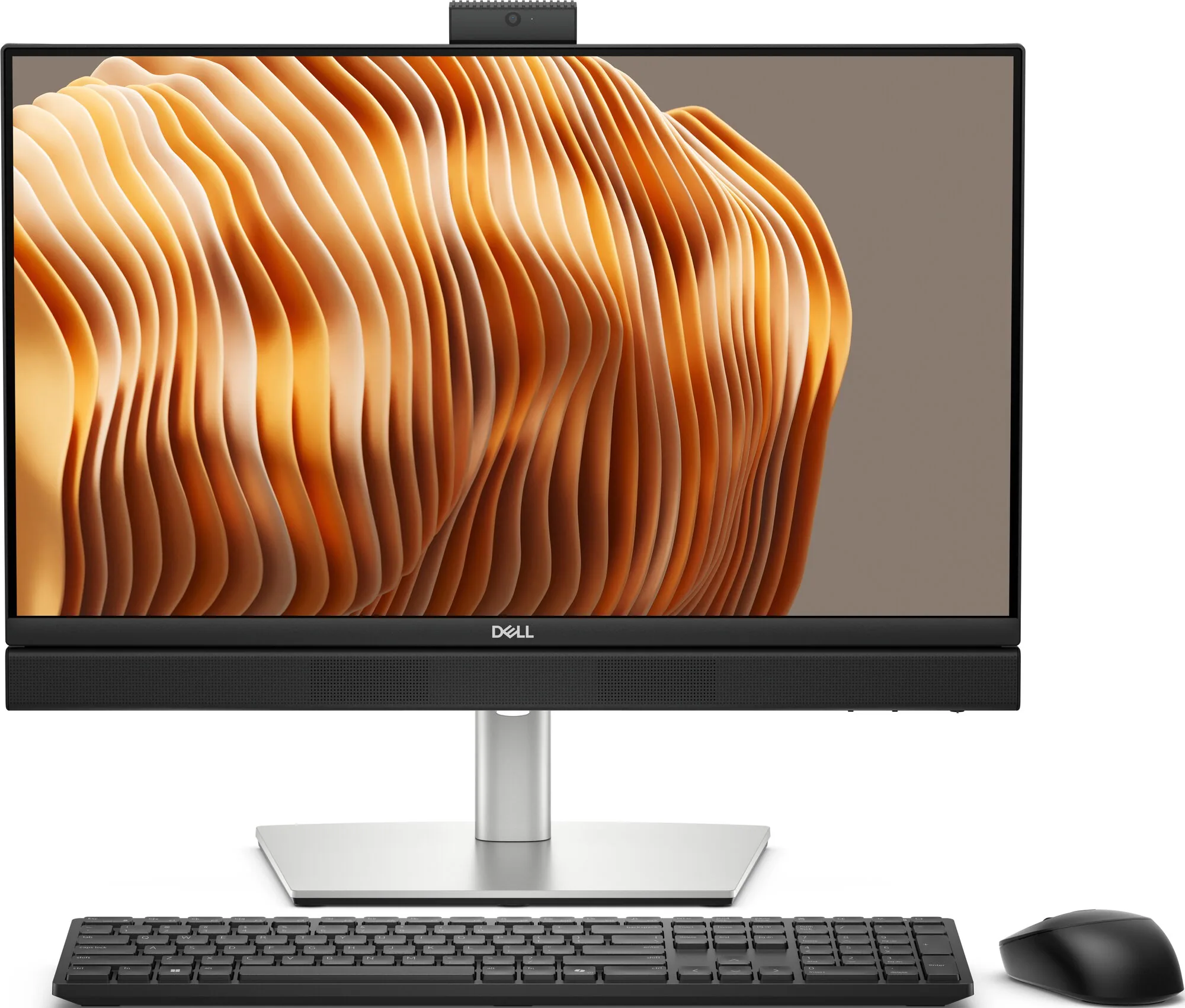 DELL Pro QB24250 Intel Core Ultra 5 245 61 cm (24") 1920 x 1080 Pixel All-in-One-PC 16 GB DDR5-SDRAM 512 GB SSD Windows 11 Pro Wi-Fi 6E (802.11ax) Schwarz, Silber – Bild 1