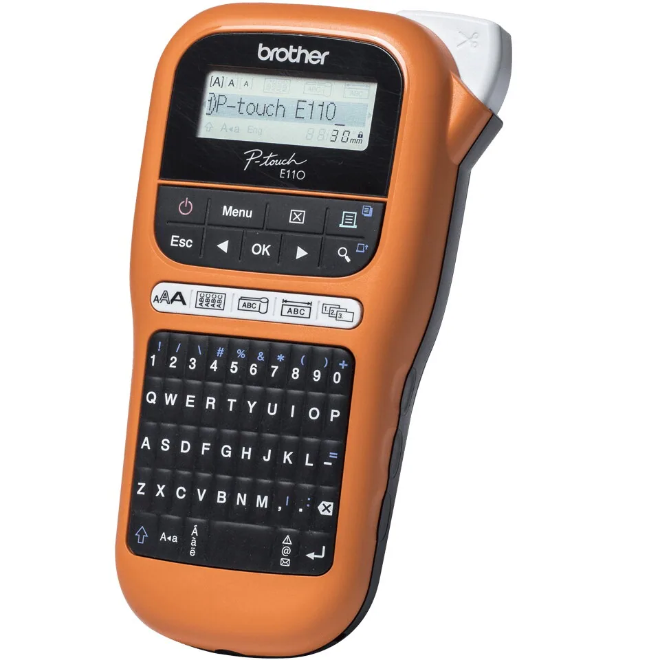 Brother PTE110VPYP1 Etikettendrucker 180 x 180 DPI 20 mm/sek TZe QWERTY – Bild 8