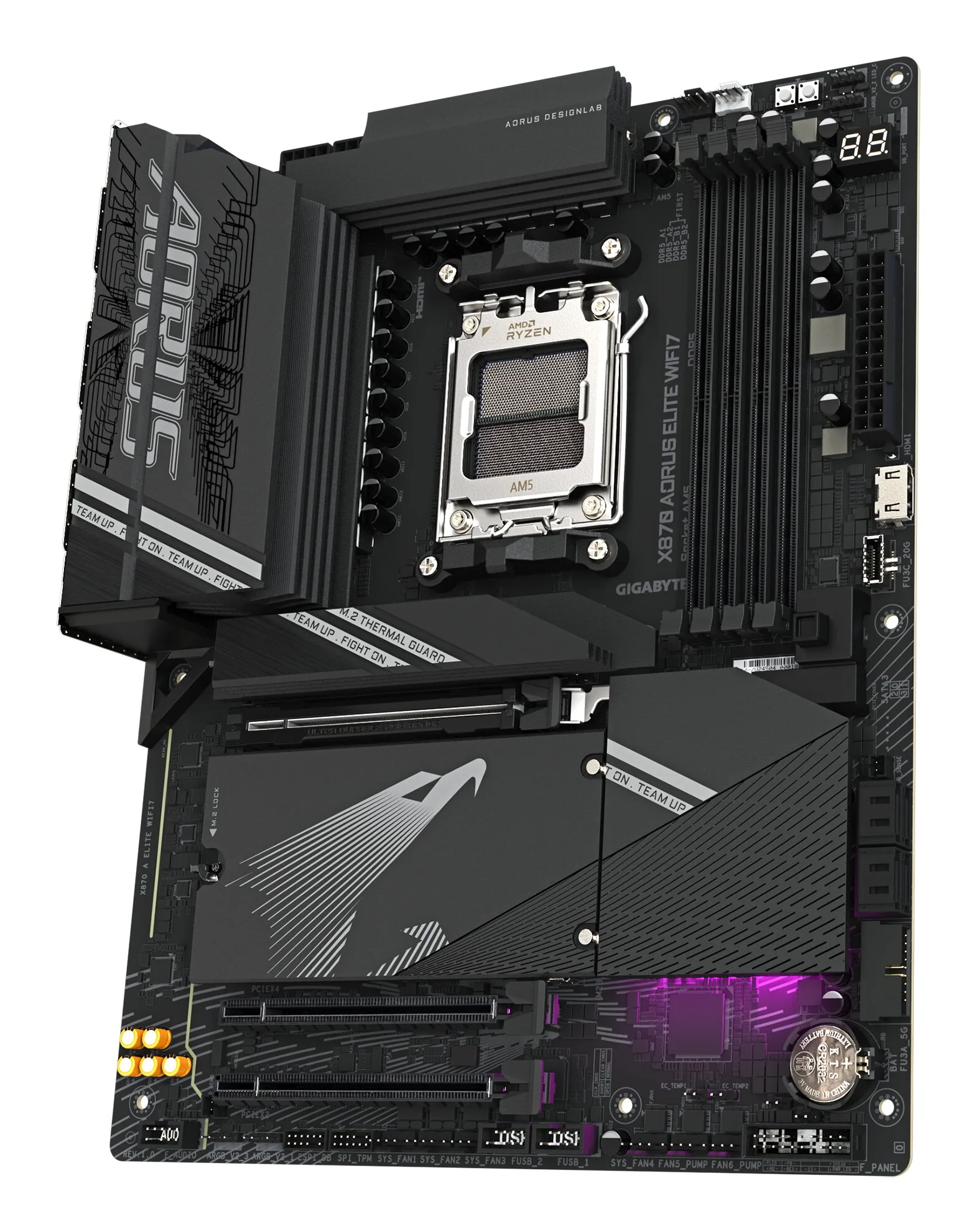 GIGABYTE X870 AORUS ELITE WIFI7 Mainboard – Bild 4