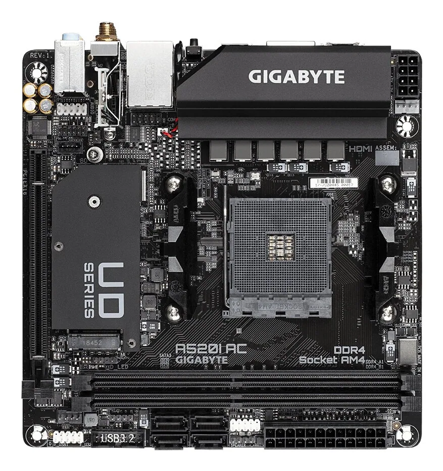 GIGABYTE A520I AC Motherboard – Bild 2