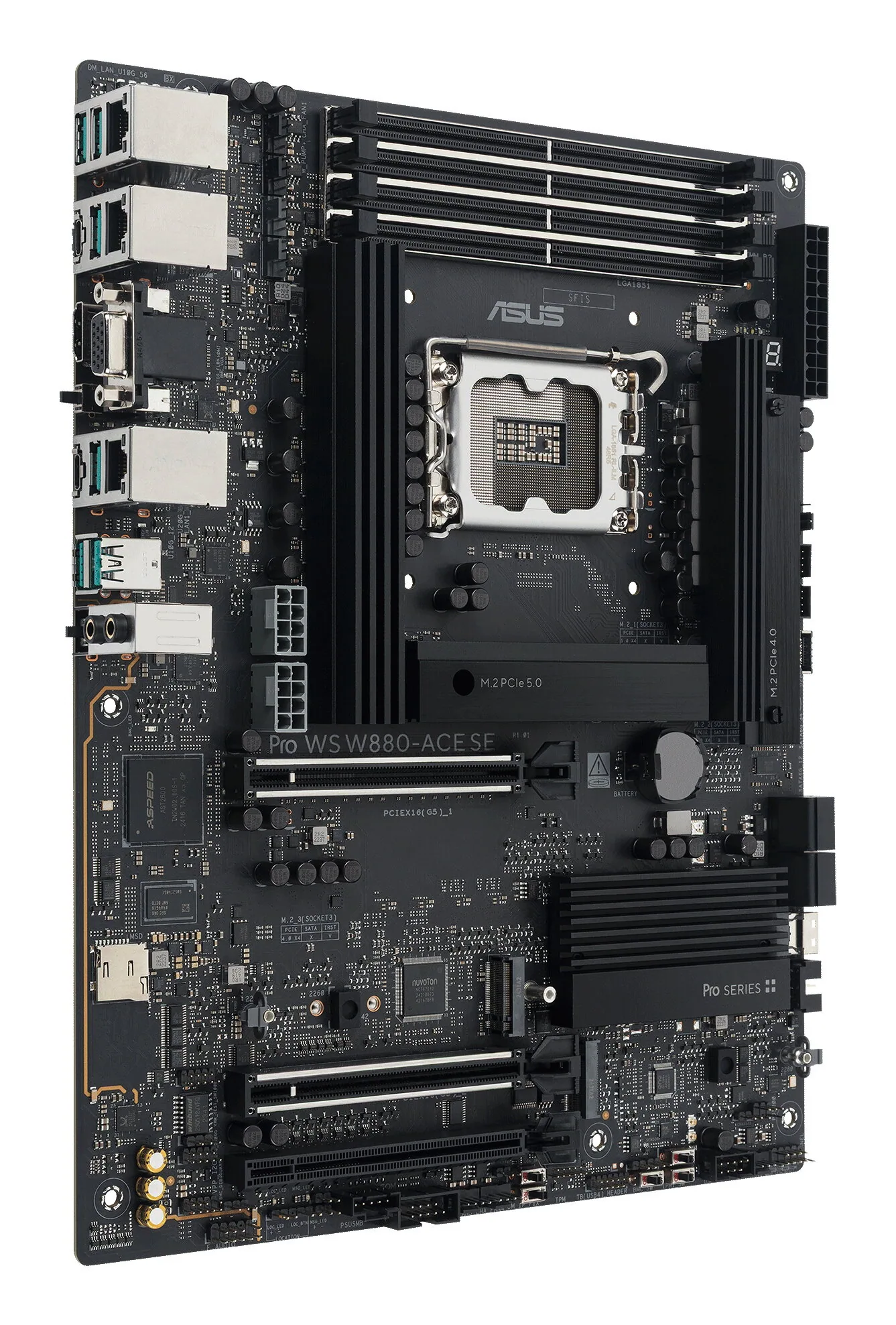 ASUS PRO WS W880-ACE SE Intel W880 LGA 1851 (Socket V1) ATX – Bild 3