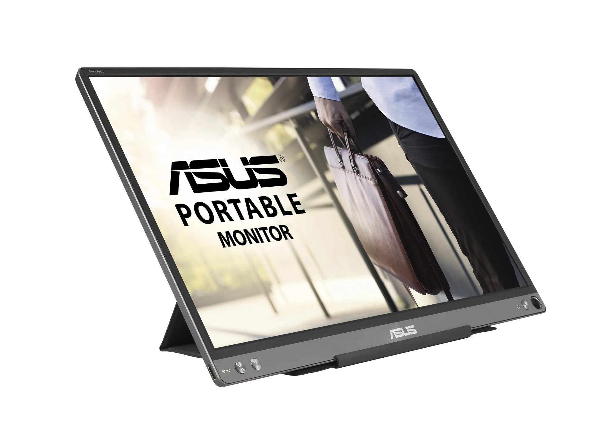 ASUS ZenScreen MB16ACE Computerbildschirm 39,6 cm (15.6") 1920 x 1080 Pixel Full HD LED Grau – Bild 4