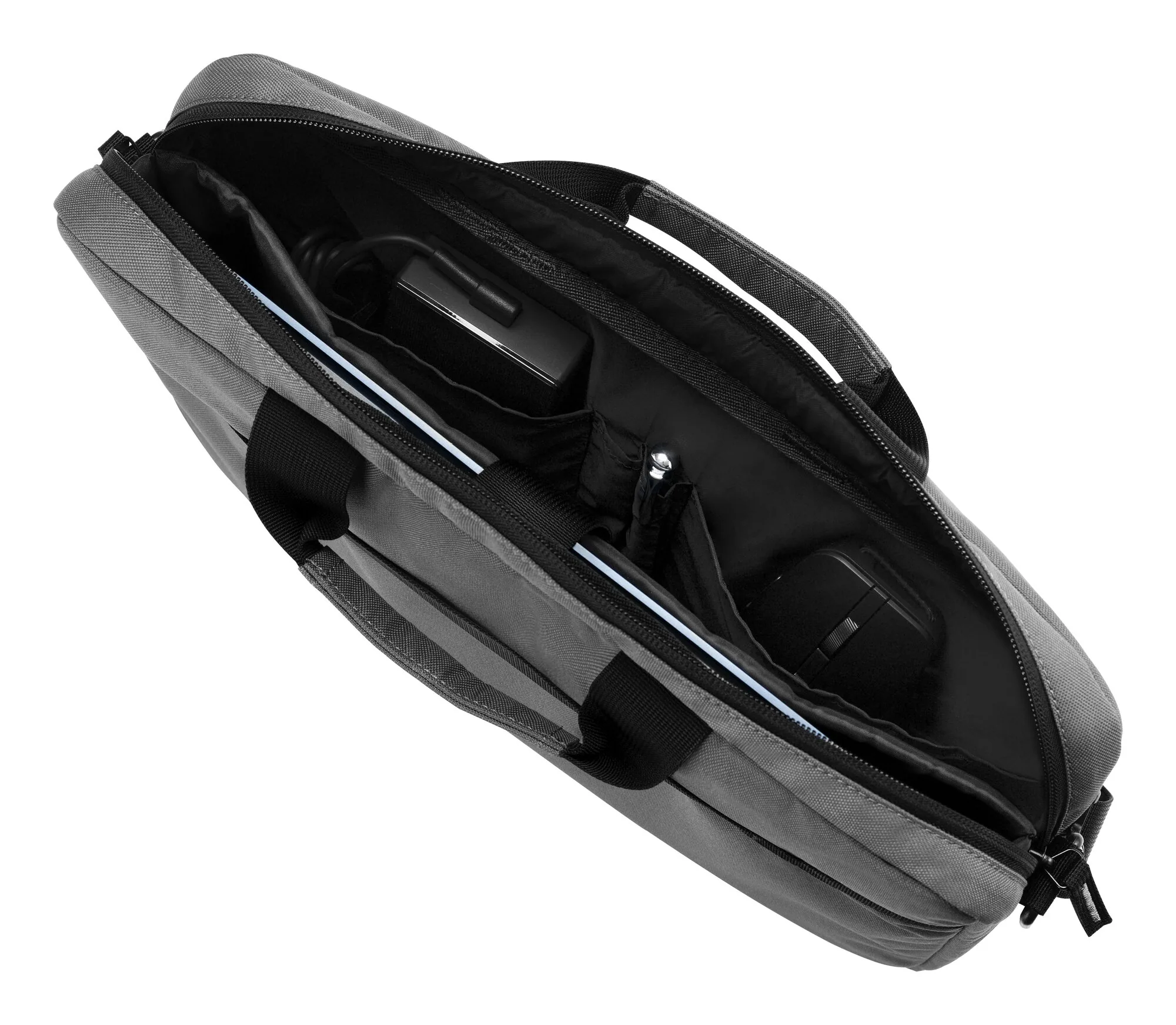ASUS AC1600 Carry Bag 40,6 cm (16") Messengerhülle Grau, Mandel – Bild 5