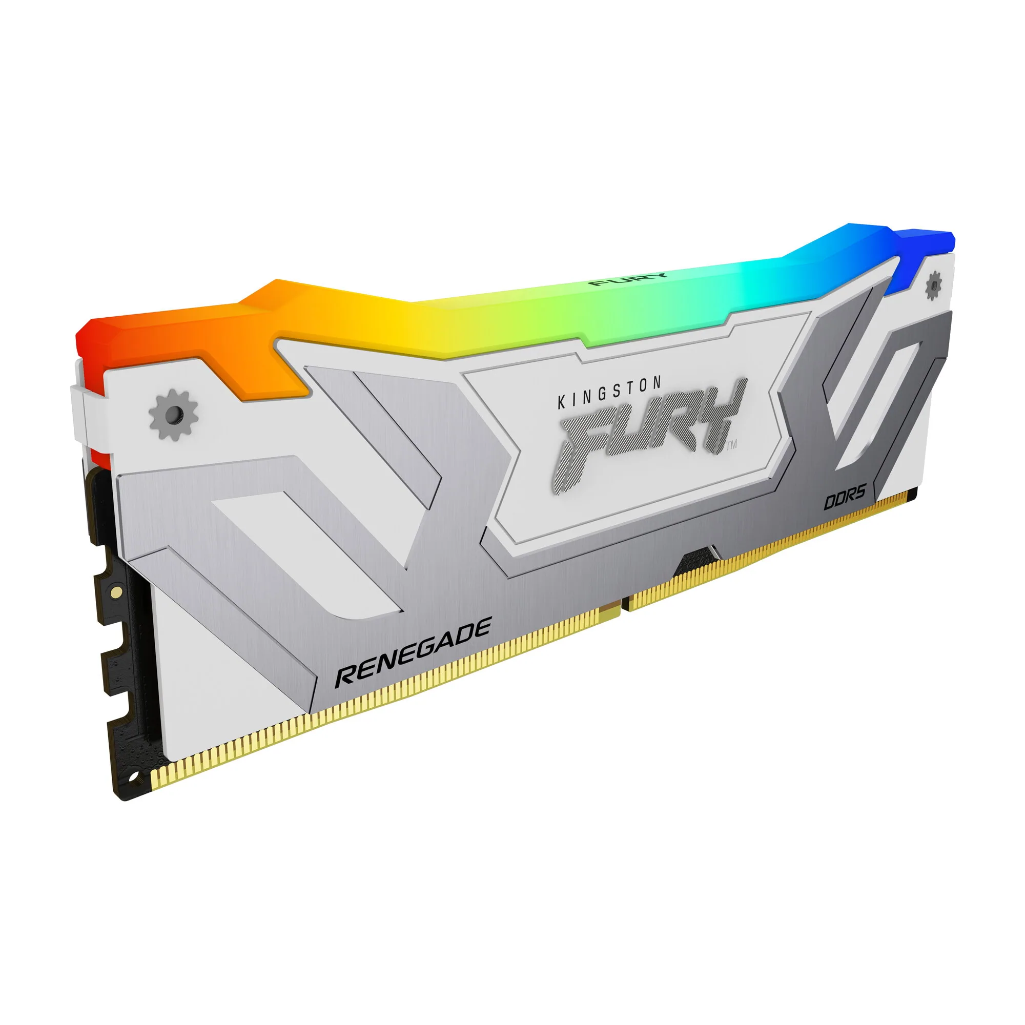 Kingston Technology FURY 48GB 8400MT/s DDR5 CL40 CUDIMM (2er-Kits) Renegade RGB Weiß XMP – Bild 5