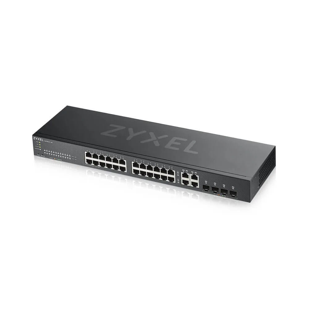 Zyxel GS1920-24V2 Managed Gigabit Ethernet (10/100/1000) Schwarz – Bild 3