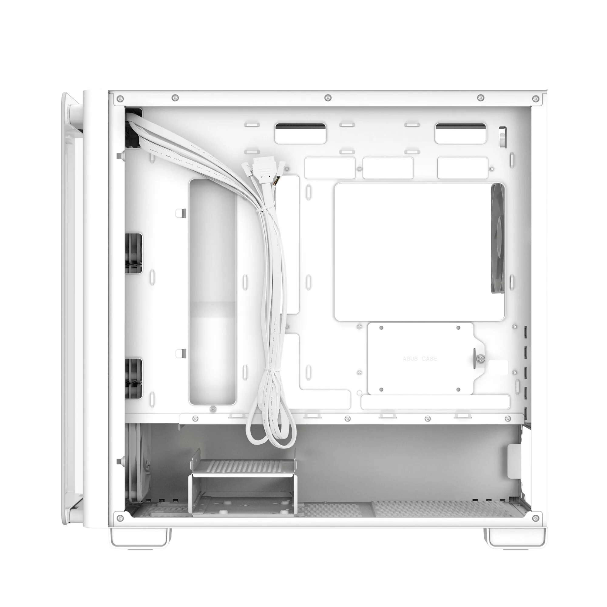 ASUS A23 PLUS TG ARGB WHITE Micro Tower Weiß – Bild 4