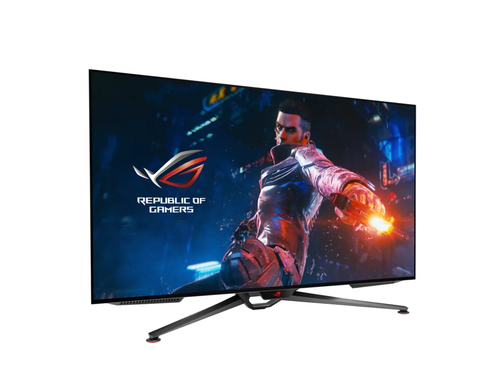 ASUS ROG Swift PG48UQ Computerbildschirm 120,7 cm (47.5") 3840 x 2160 Pixel 4K Ultra HD OLED Schwarz – Bild 3