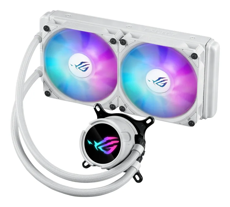 ASUS ROG Strix LC III 240 ARGB White Edition Prozessor All-in-One-Flüssigkeitskühler 12 cm Weiß – Bild 1