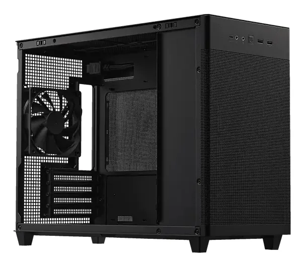 ASUS PRIME AP201 MicroATX Mini Tower Schwarz – Bild 7