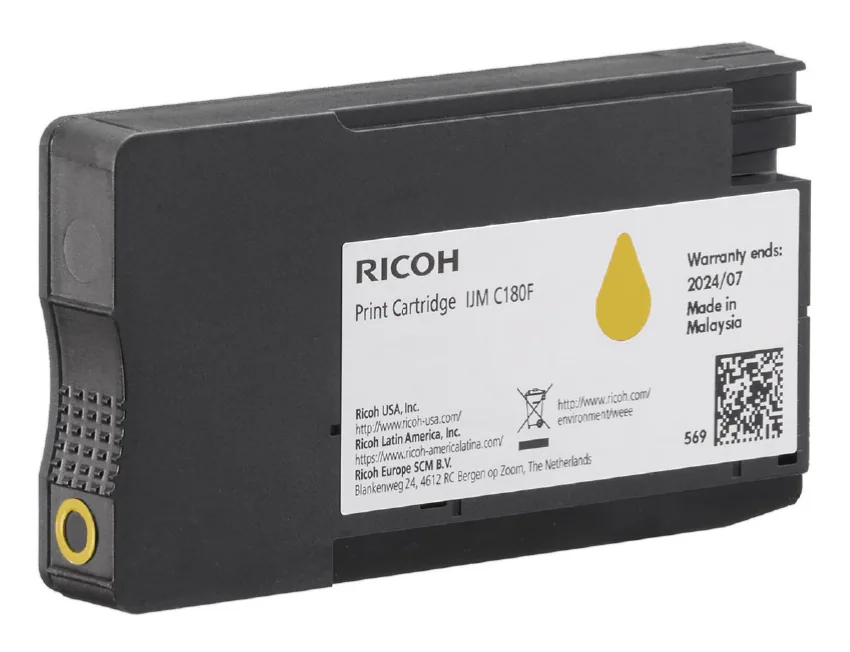 Ricoh 408520 Tonerkartusche 1 Stück(e) Original Gelb – Bild 1