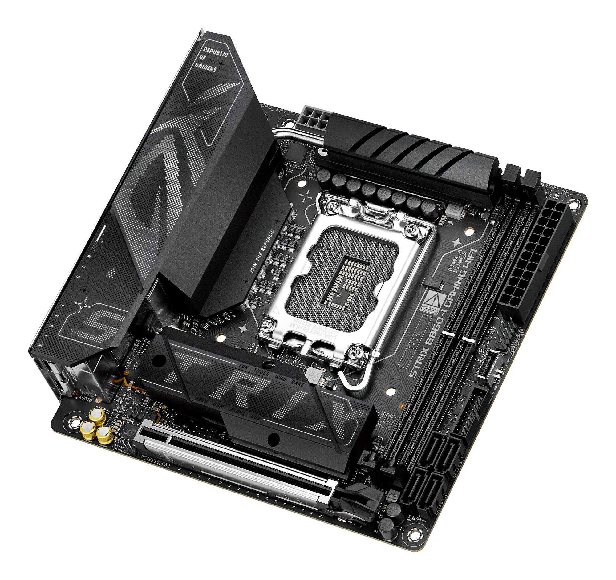 ASUS ROG STRIX B860-I GAMING WIFI Intel B860 LGA 1851 (Socket V1) mini ITX – Bild 5